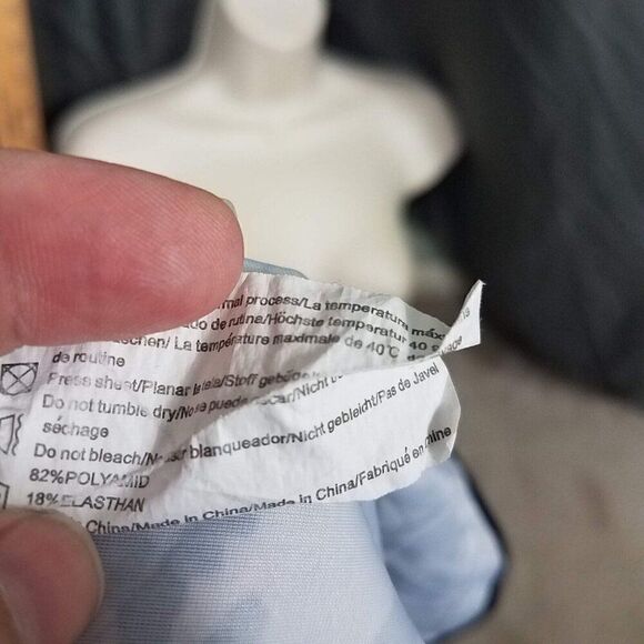 EKOUAER Women's Size Small Black White Swimsuit Cutout One Piece Swimming Suit S - Picture 7 of 9